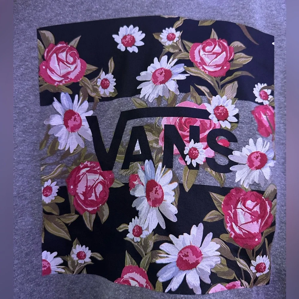 VANS Floral Hoodie 🌺 - Picture 2 of 6